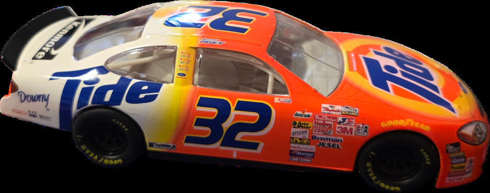 Scott Pruett #32 Tide Ford Taurus Hot Wheels Diecast NASCAR Orange Blue